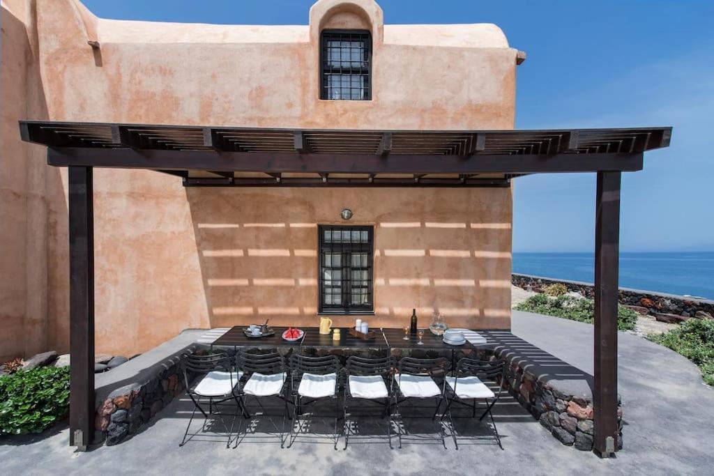 Ramni House: Private Villa With Pool By The Sea Oia  Exterior photo